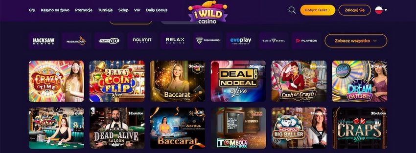 Recensione del casinò iWild Recensione del casinò iWild